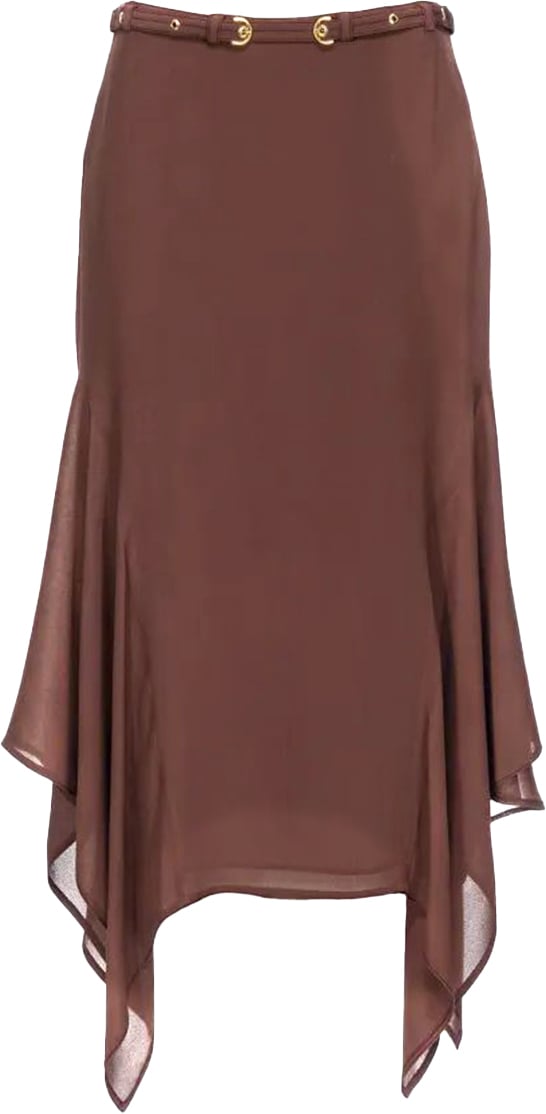 Pinko Skirts Brown Bruin