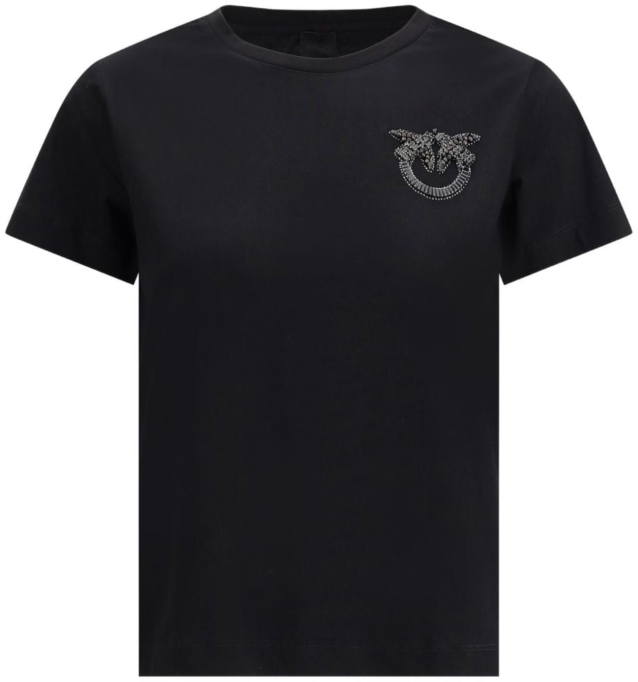Pinko T-Shirts And Polos Black Zwart
