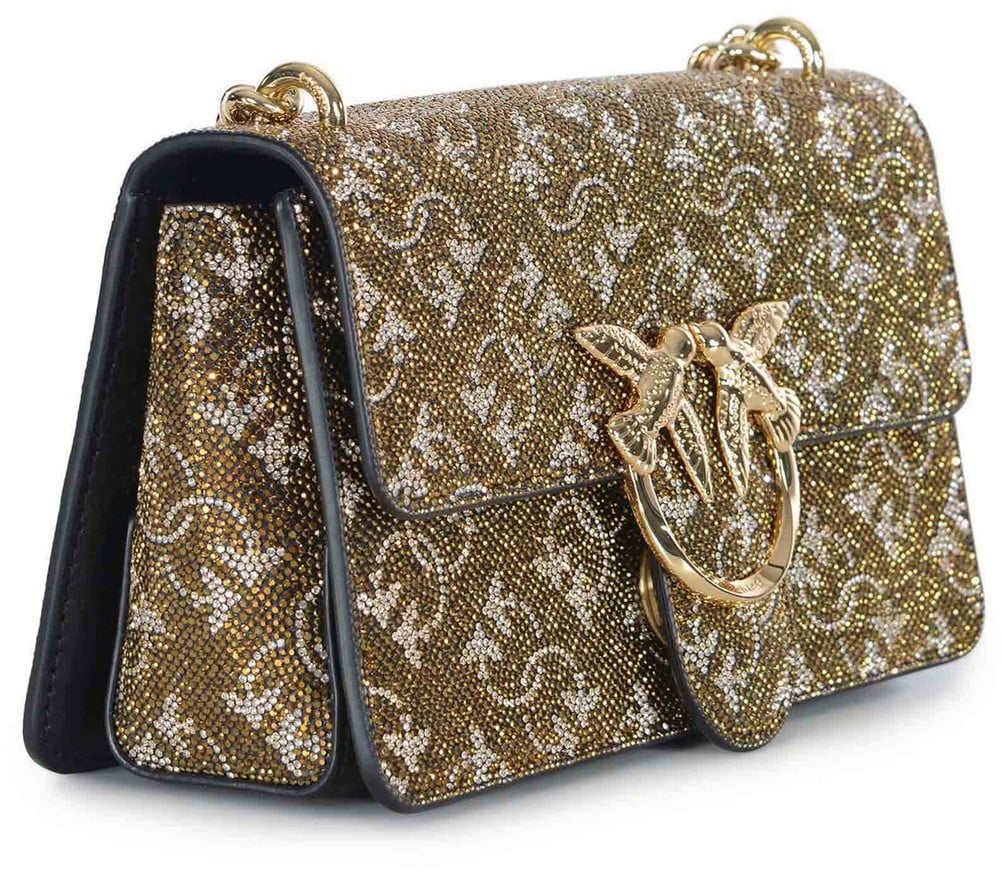 Pinko Shoulder Bags Metallic Metallic