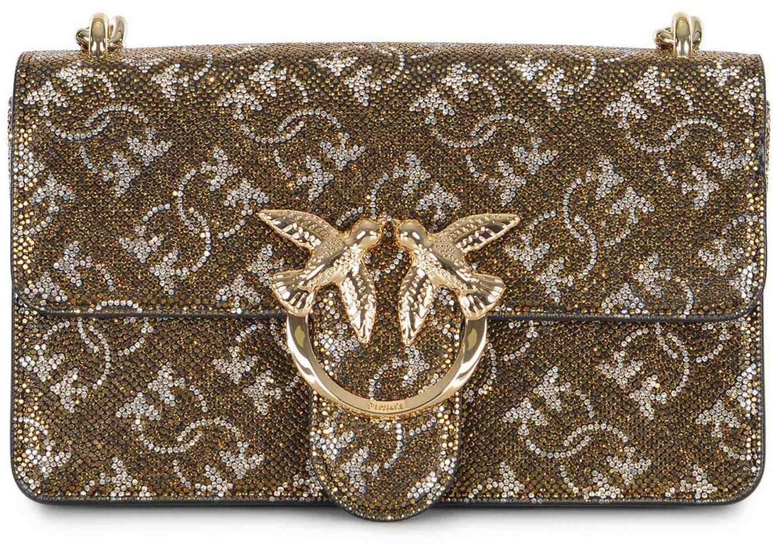Pinko Shoulder Bags Metallic Metallic