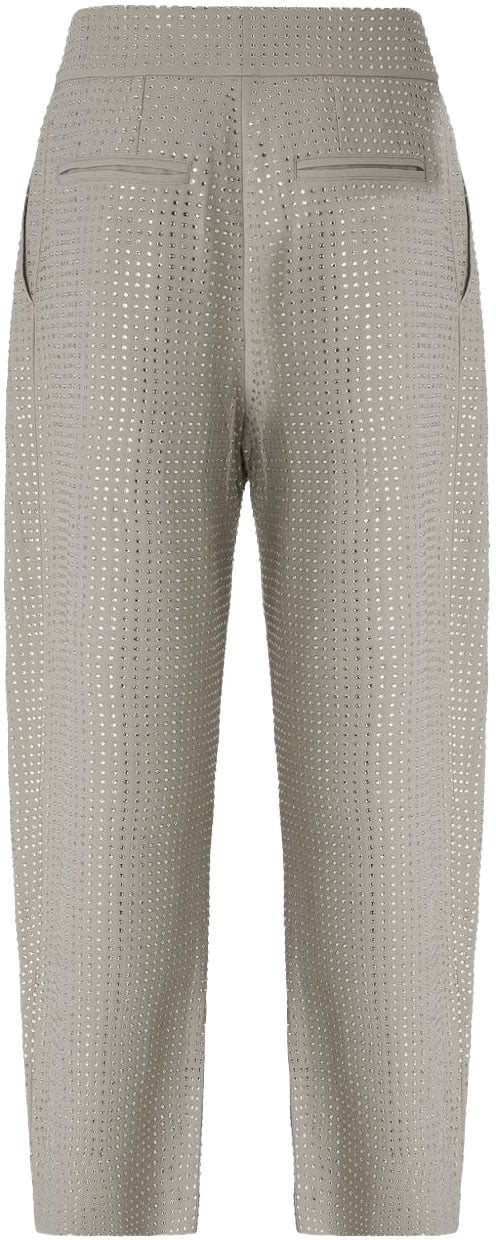 Pinko Trousers Grey Grijs