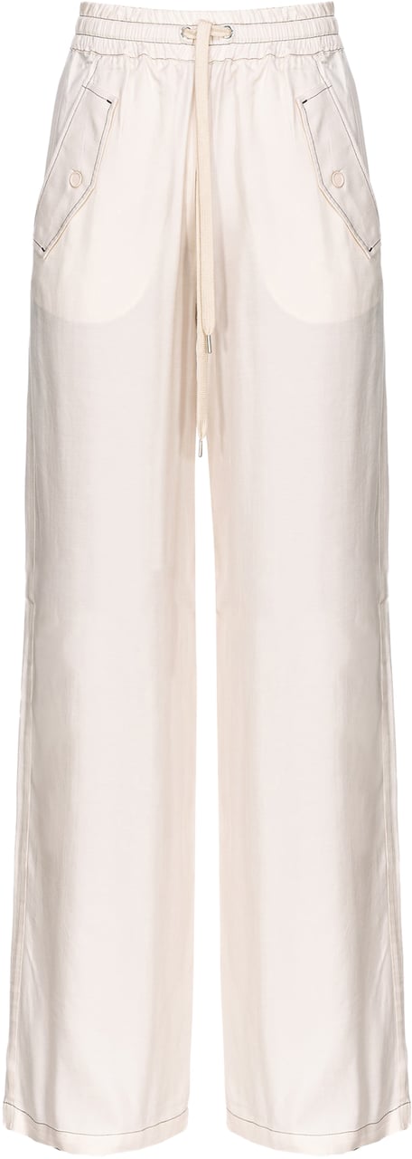 Pinko Trousers Pink Roze