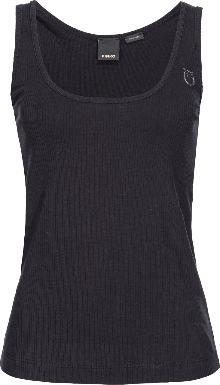 Pinko T-Shirts And Polos Black Zwart