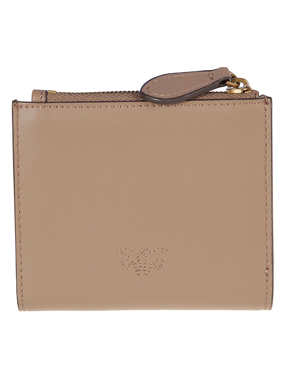 Pinko Multi Purpose Wallet Brown Bruin