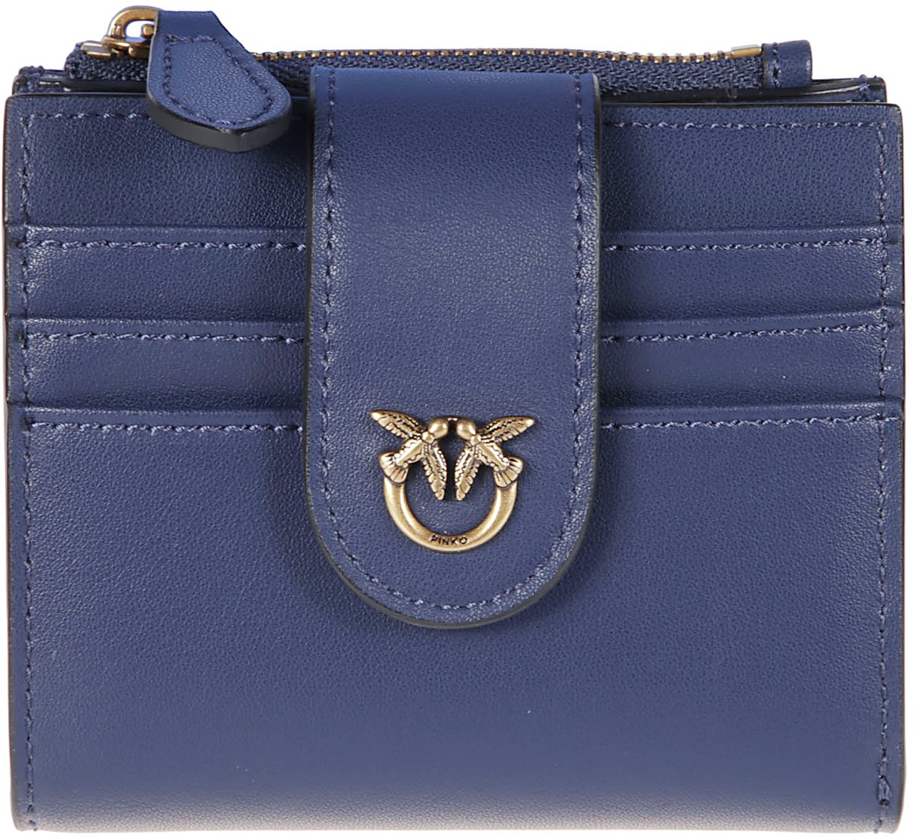 Pinko Multi Purpose Wallet Blue Blauw