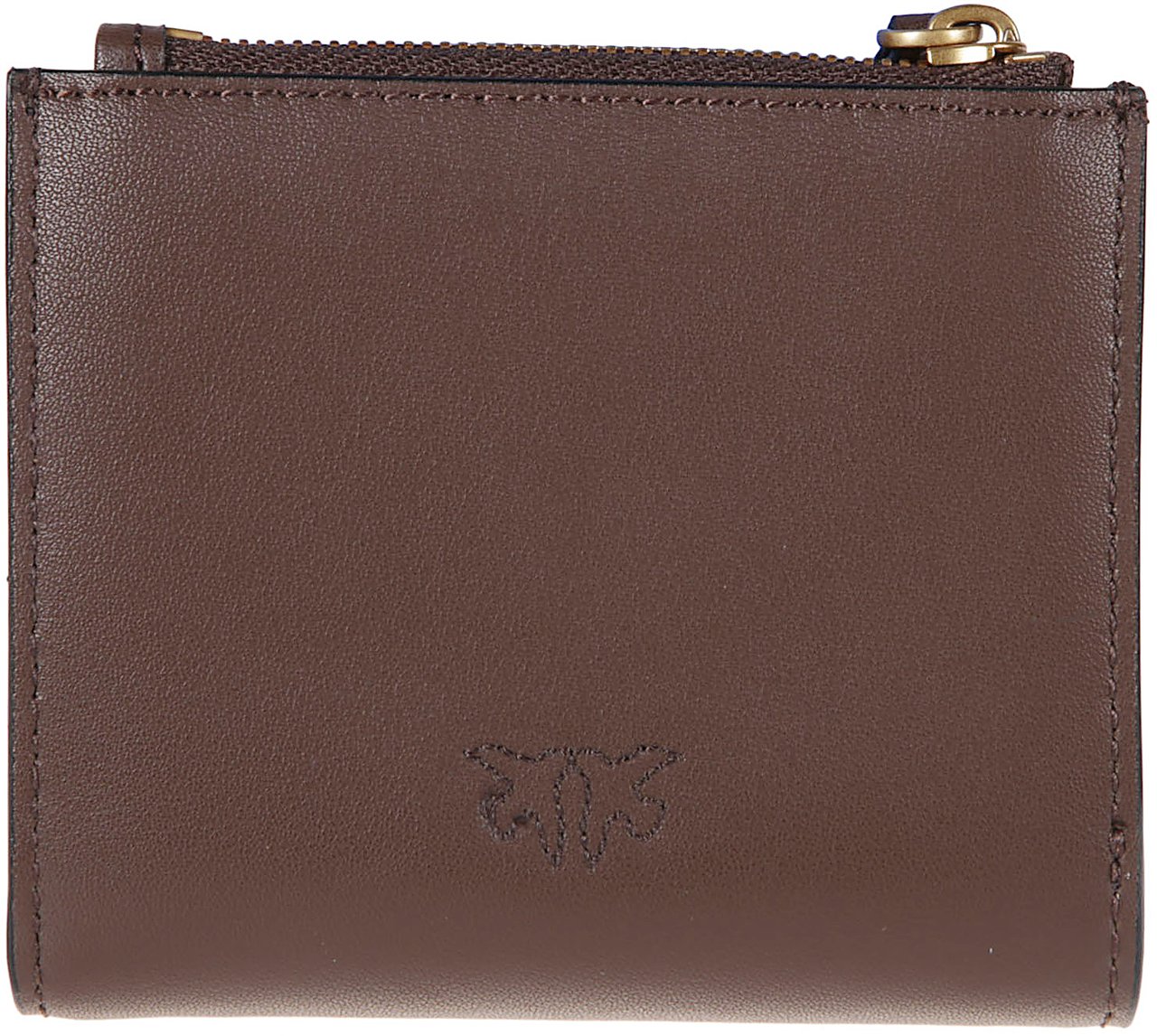 Pinko Multi Purpose Wallet Brown Bruin