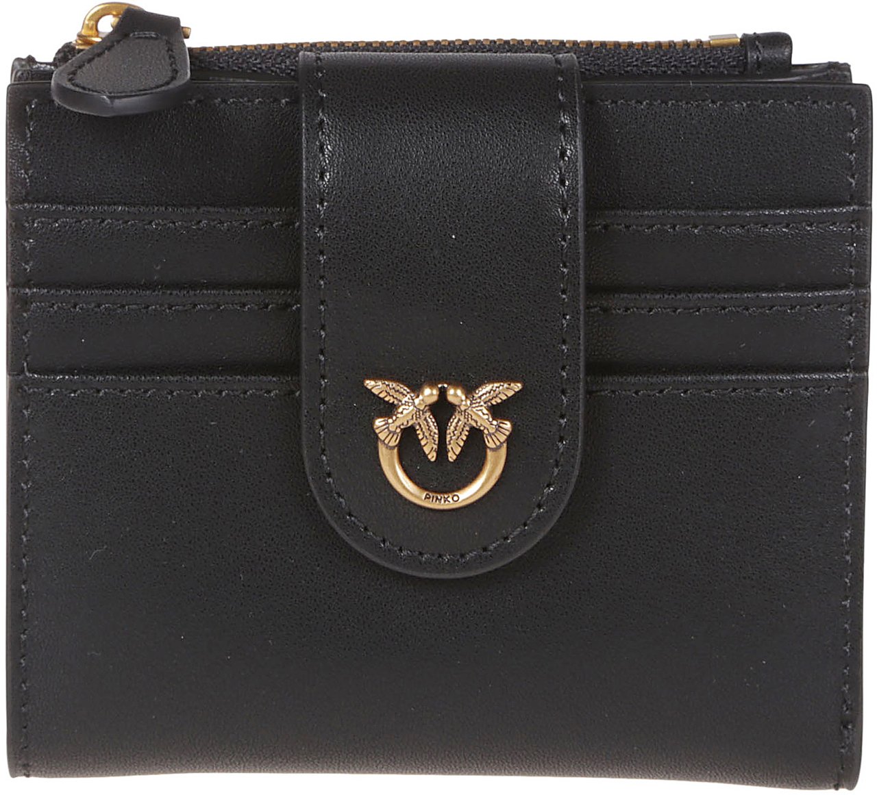 Pinko Multi Purpose Wallet Black Zwart