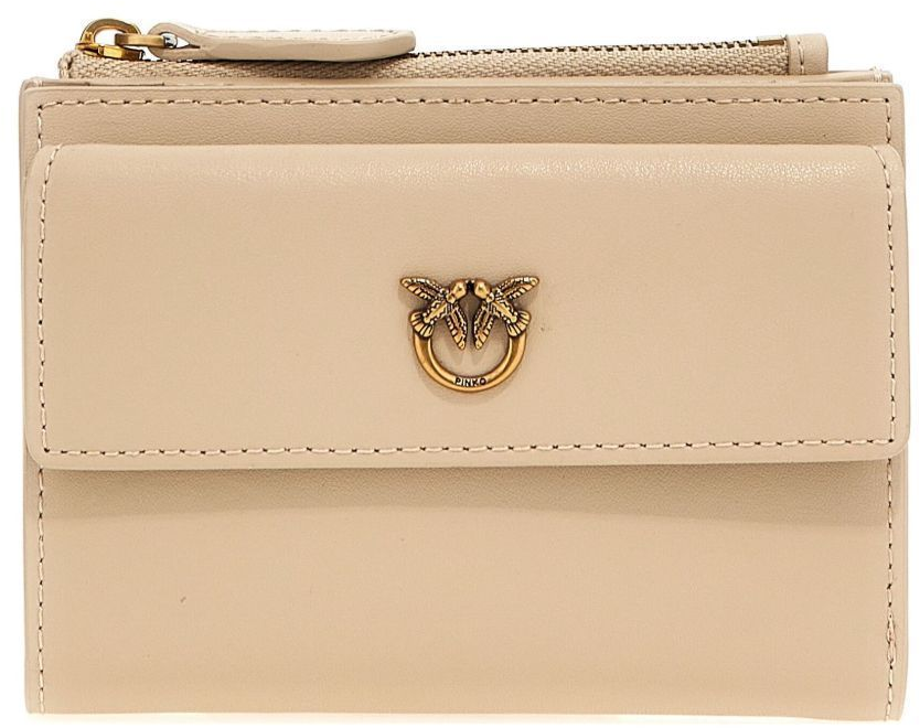 Pinko Wallets Begiegrigio Fumo Antique Grijs