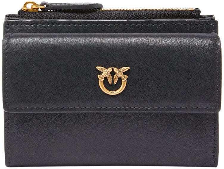 Pinko Wallets Neroantique Gold Goud