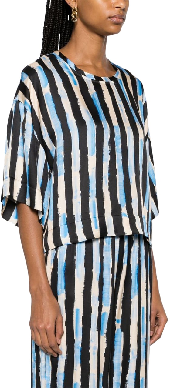 Pinko Shirts Neroburroazzurro Blauw