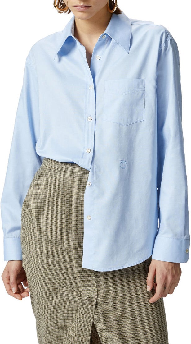 Pinko Shirts Blue Blauw