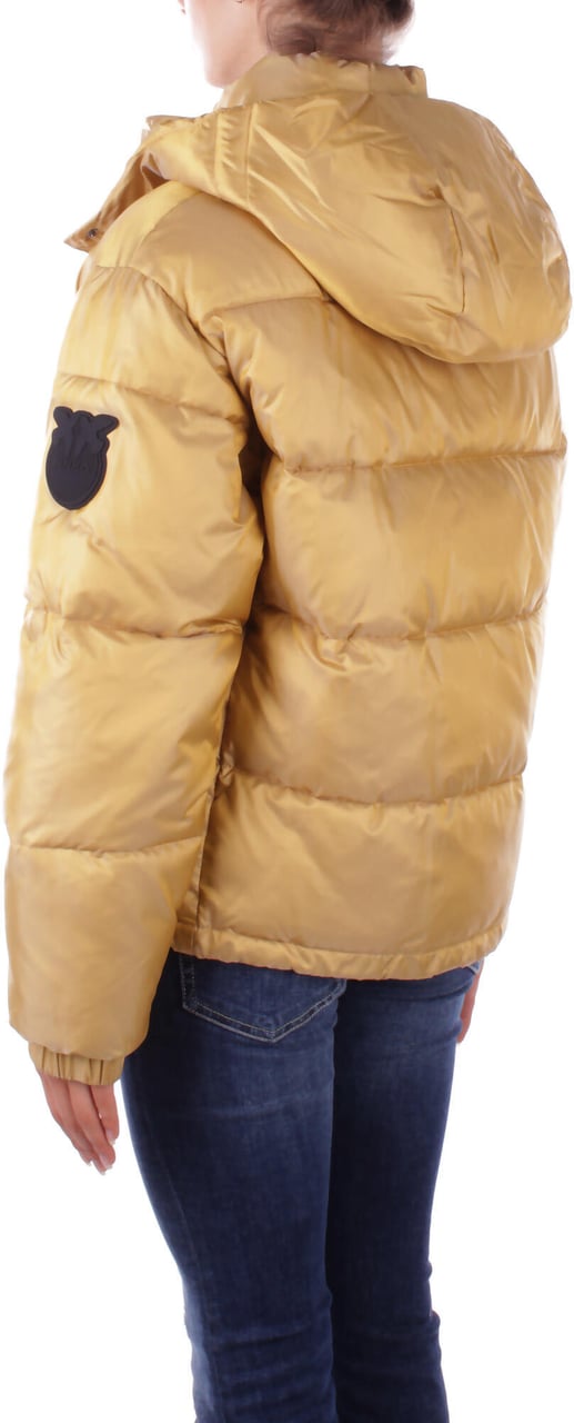 Pinko Coats Yellow Geel