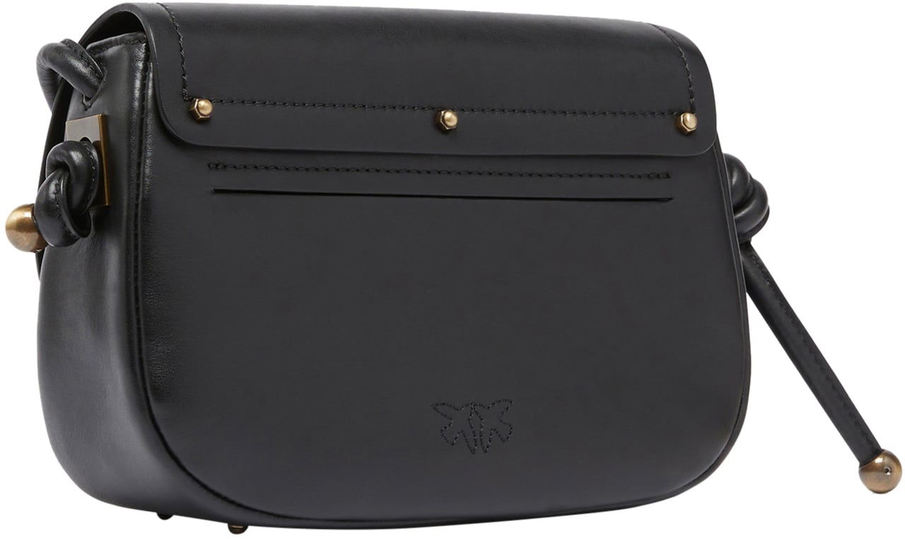 Pinko Bags Neroantique Gold Goud