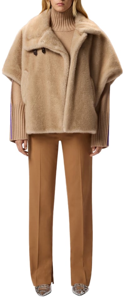 Pinko Shawl Beige Beige