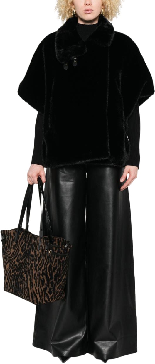 Pinko Coats Black Zwart