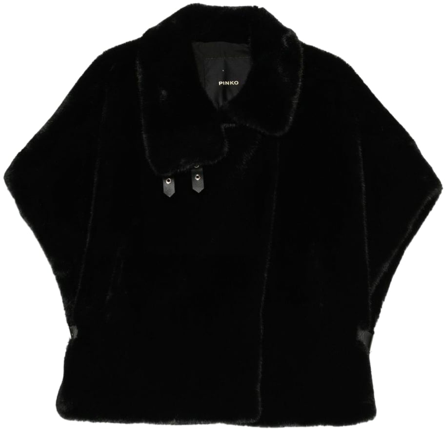 Pinko Coats Black Zwart
