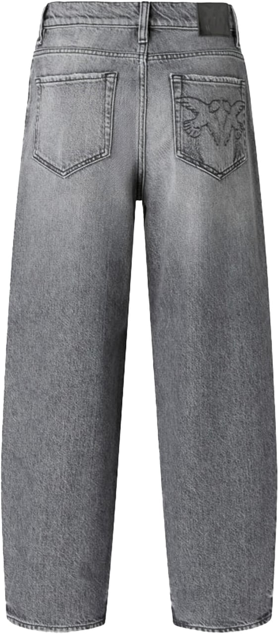 Pinko Jeans Lavaggio Dark Gray Donkergrijs