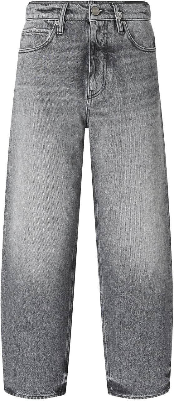 Pinko Jeans Lavaggio Dark Gray Donkergrijs