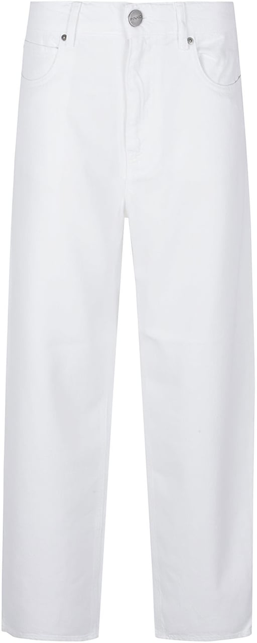 Pinko Estelle Egg Jeans White Wit