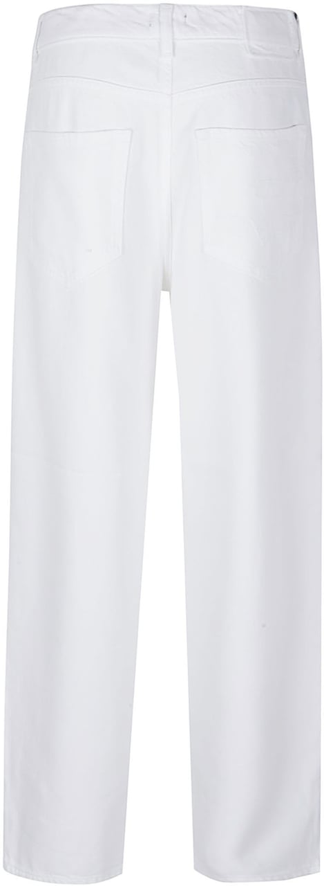 Pinko Estelle Egg Jeans White Wit