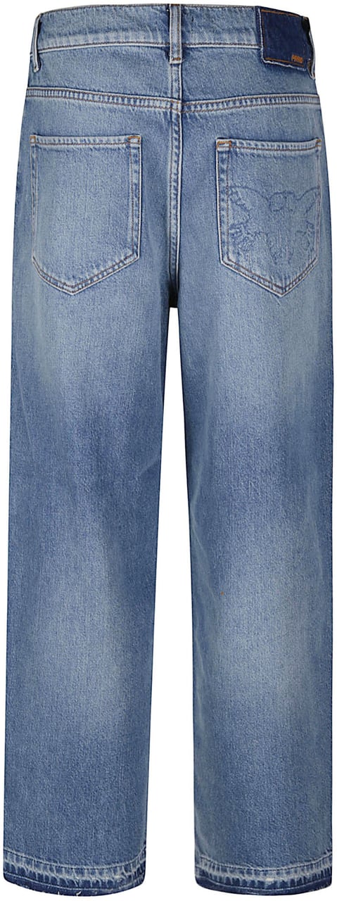 Pinko Estelle Egg Jeans Blue Blauw