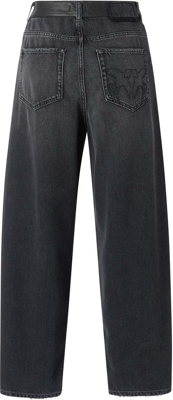 Pinko Jeans Lavaggio Black Scuro Donkergrijs