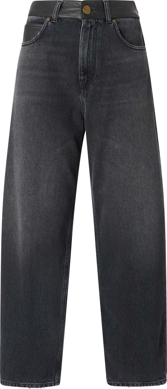 Pinko Jeans Lavaggio Black Scuro Donkergrijs