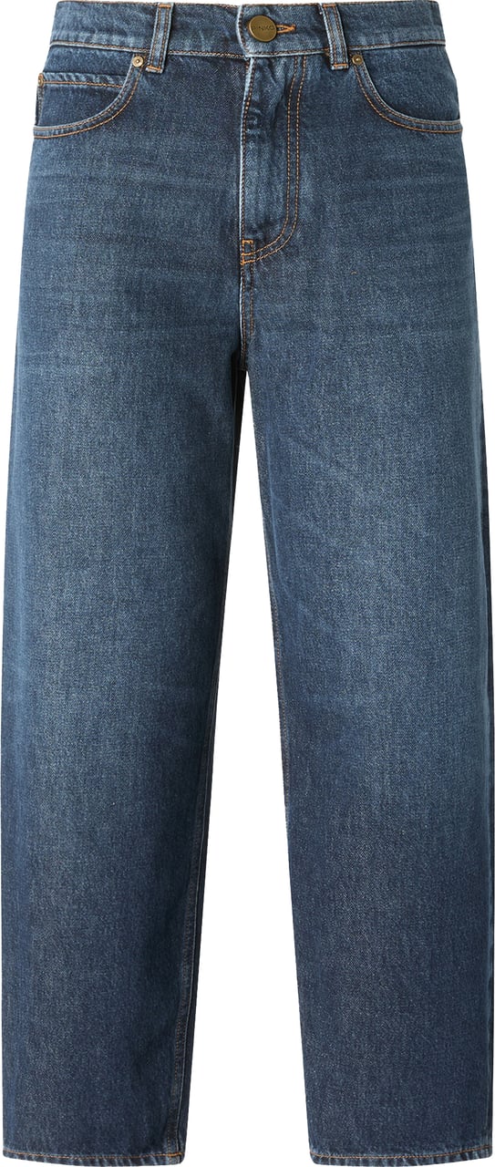 Pinko Jeans Lavaggio Medio Scuro Blauw