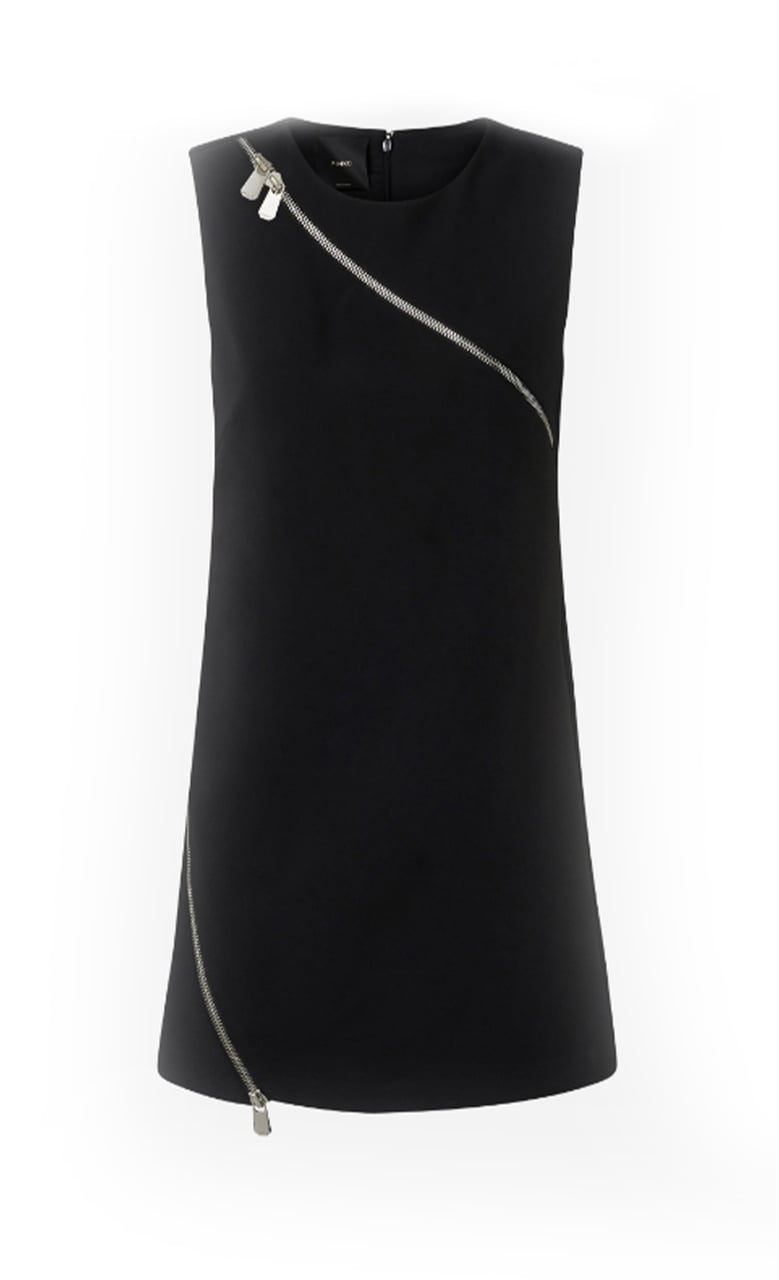 Pinko Dress Black Zwart