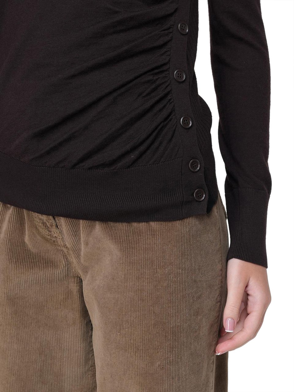 Pinko Sweaters Brown Bruin