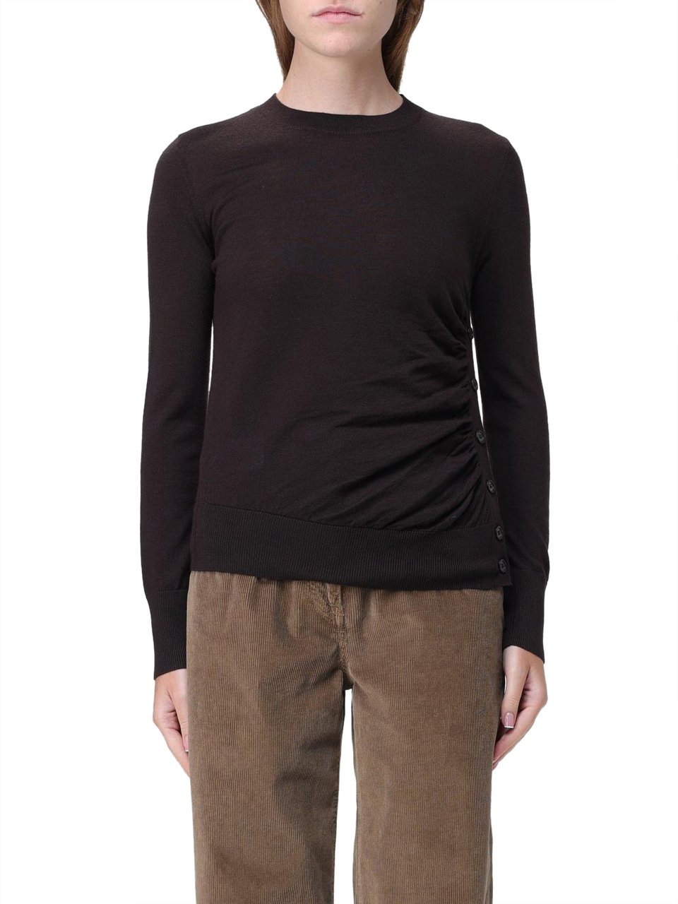 Pinko Sweaters Brown Bruin