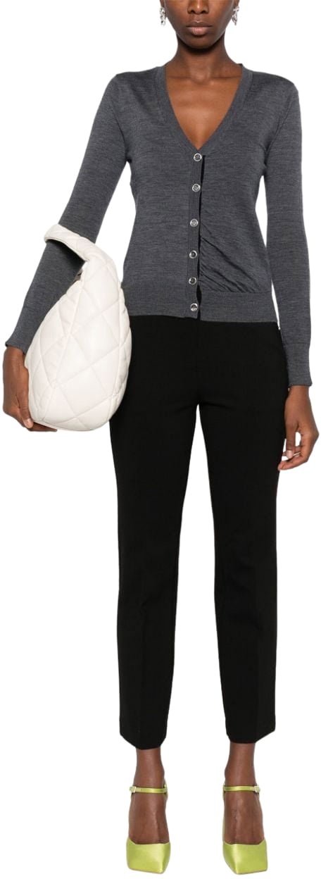 Pinko Sweaters Grigio Corvo Groen
