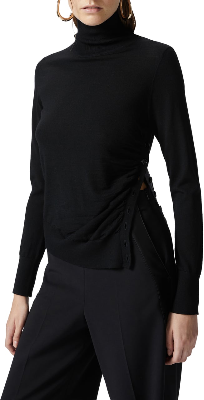 Pinko Sweaters Nero Limousine Zwart