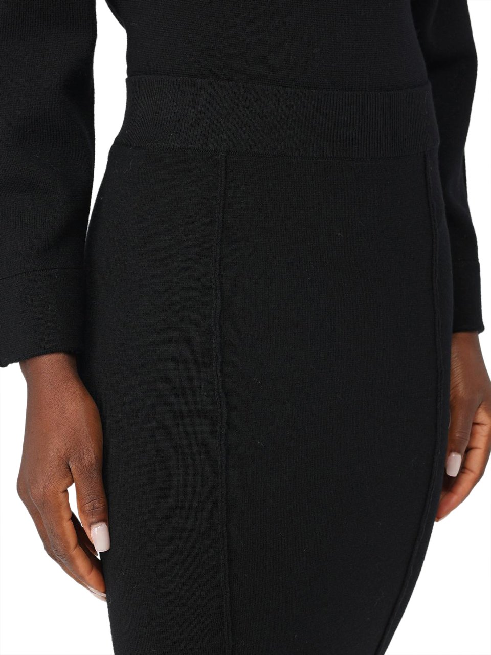 Pinko Skirts Nero Limousine Zwart