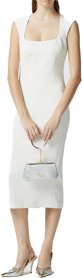 Pinko Dresses White Wit