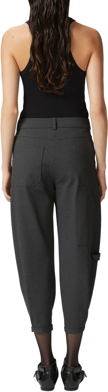 Pinko Trousers Grigio Corvo Groen