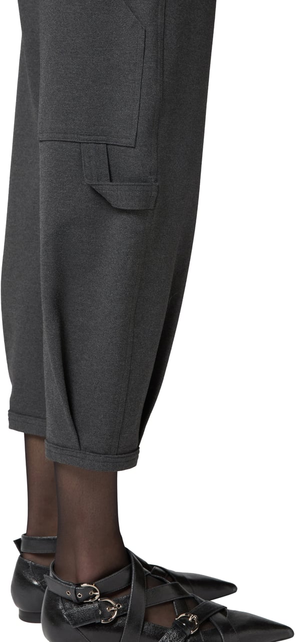 Pinko Trousers Grigio Corvo Groen