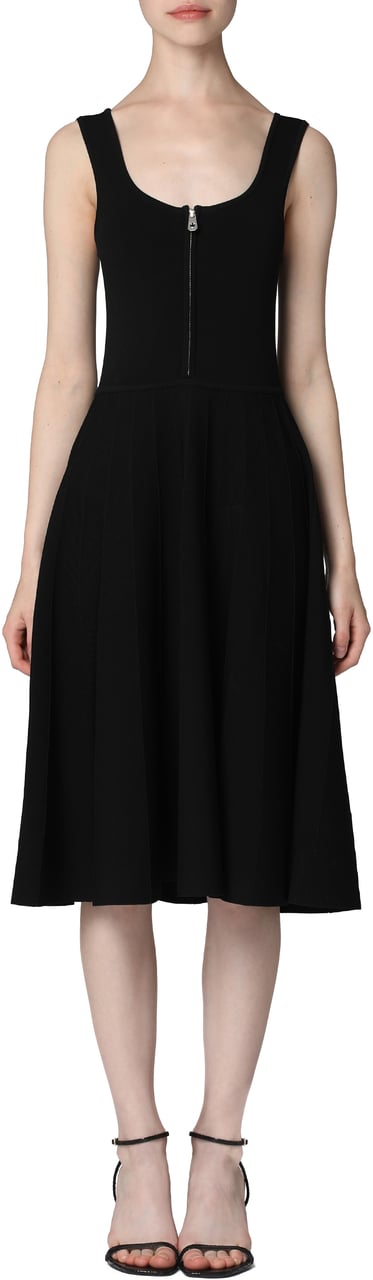 Pinko Tumbler Viscose dress Zwart