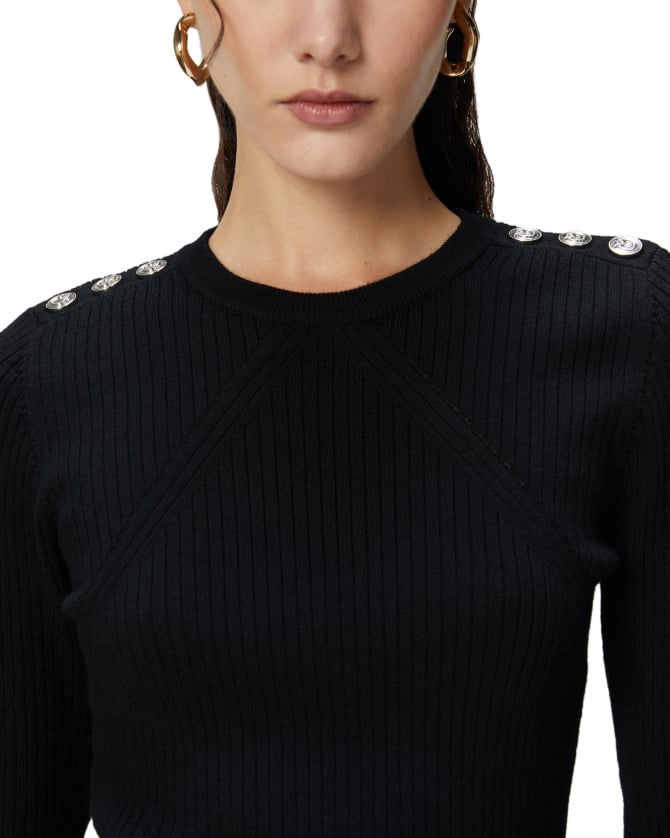 Pinko Sweaters Black Zwart