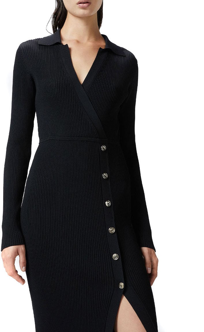 Pinko Dresses Black Zwart