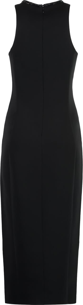 Pinko Honfleur crepe dress Zwart