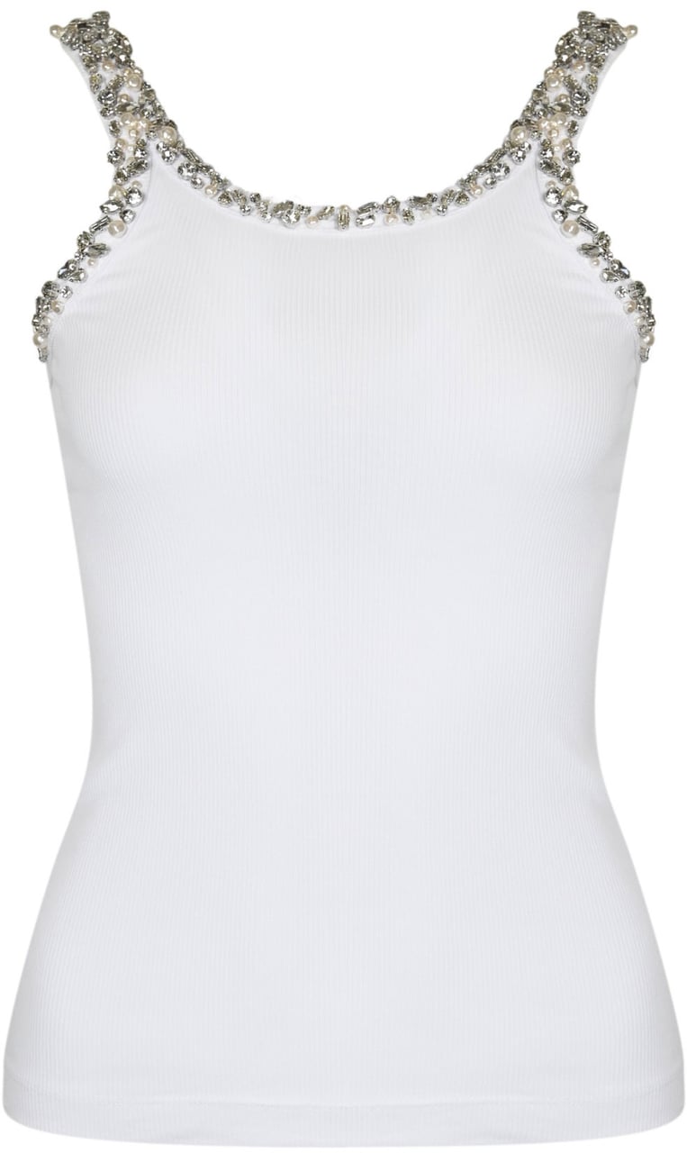 Pinko Top Bianco Brill Divers