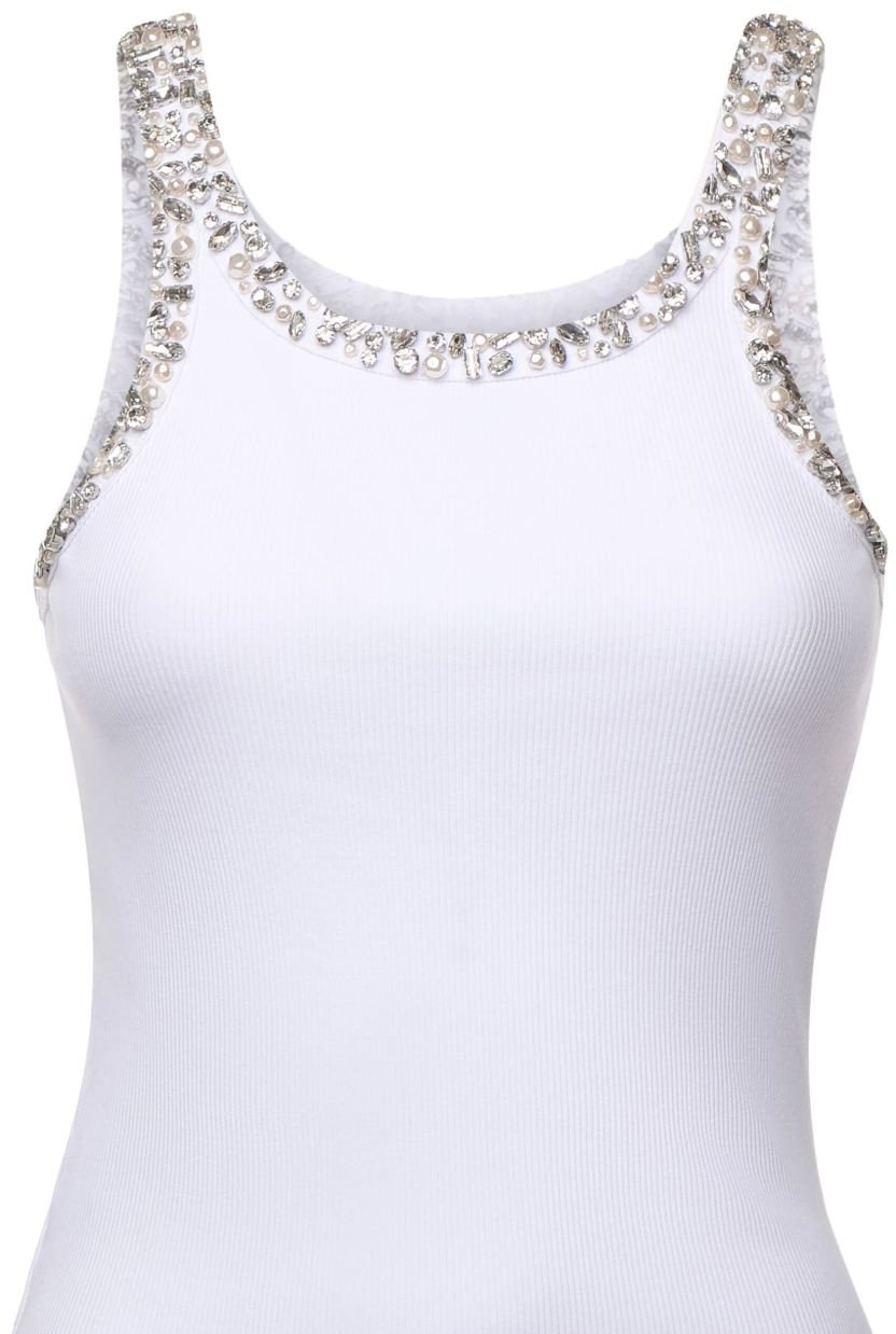 Pinko Top Bianco Brill Divers