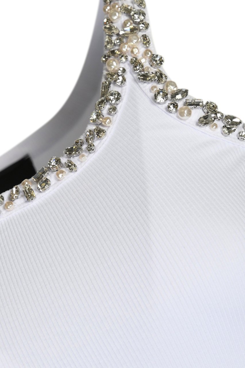 Pinko Top Bianco Brill Divers