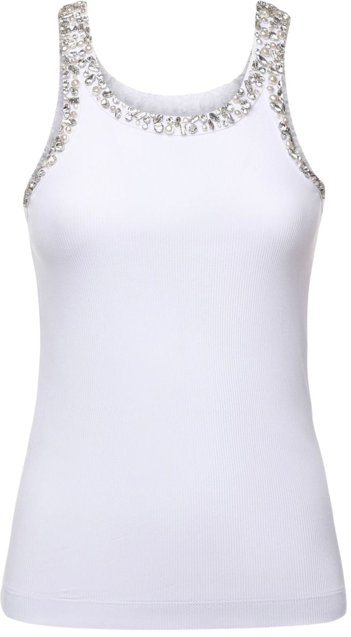 Pinko Top Bianco Brill Divers