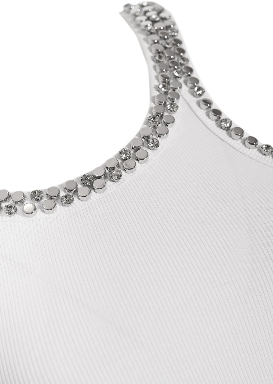 Pinko Top Bianco Brill Divers