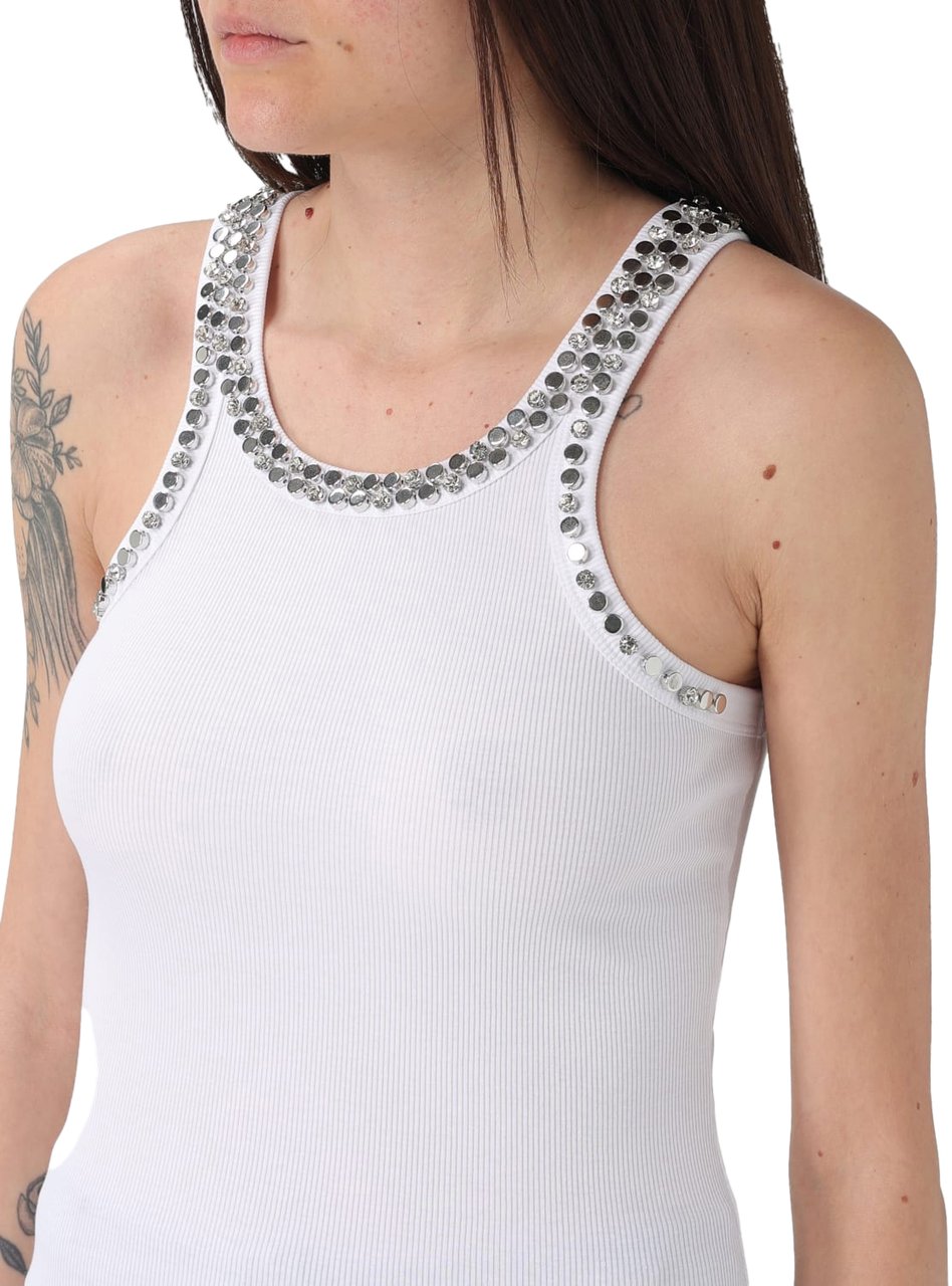 Pinko T-Shirts And Polos Bianco Brill Divers