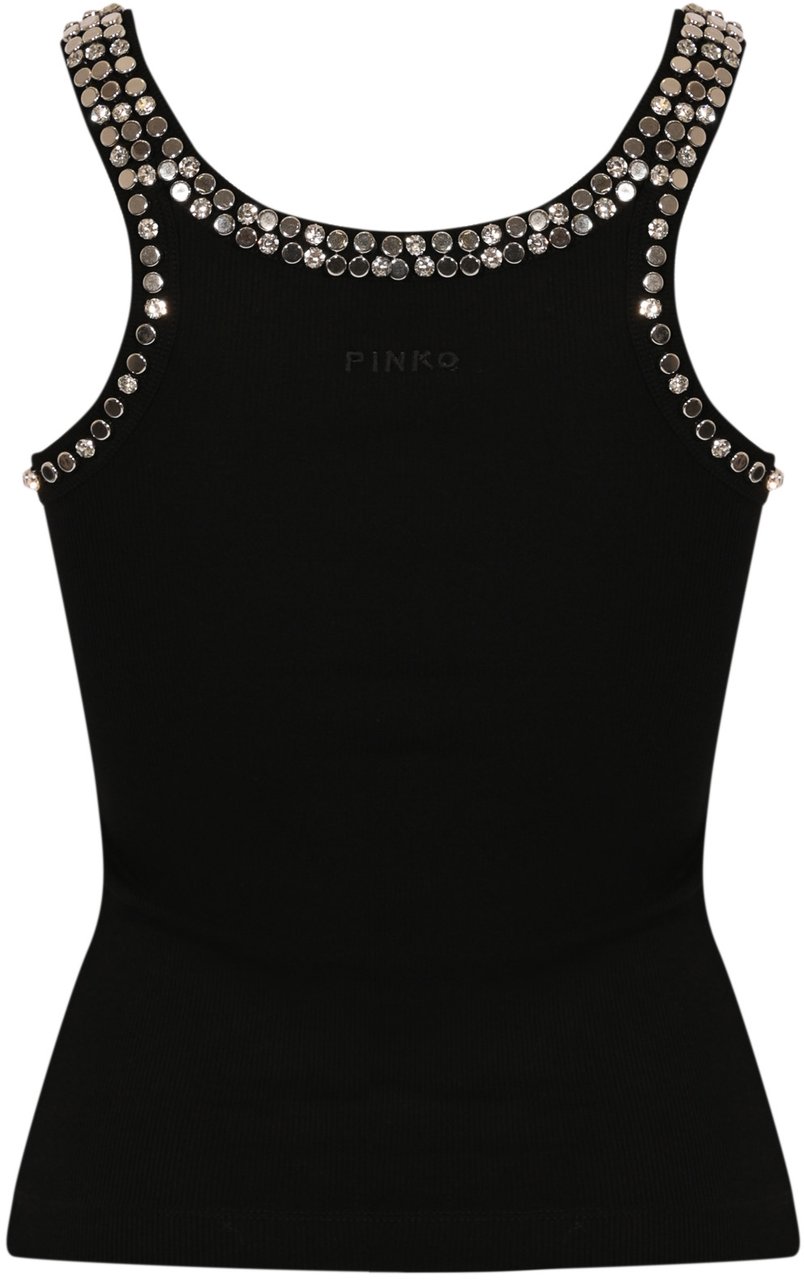 Pinko Top Nero Limousine Zwart