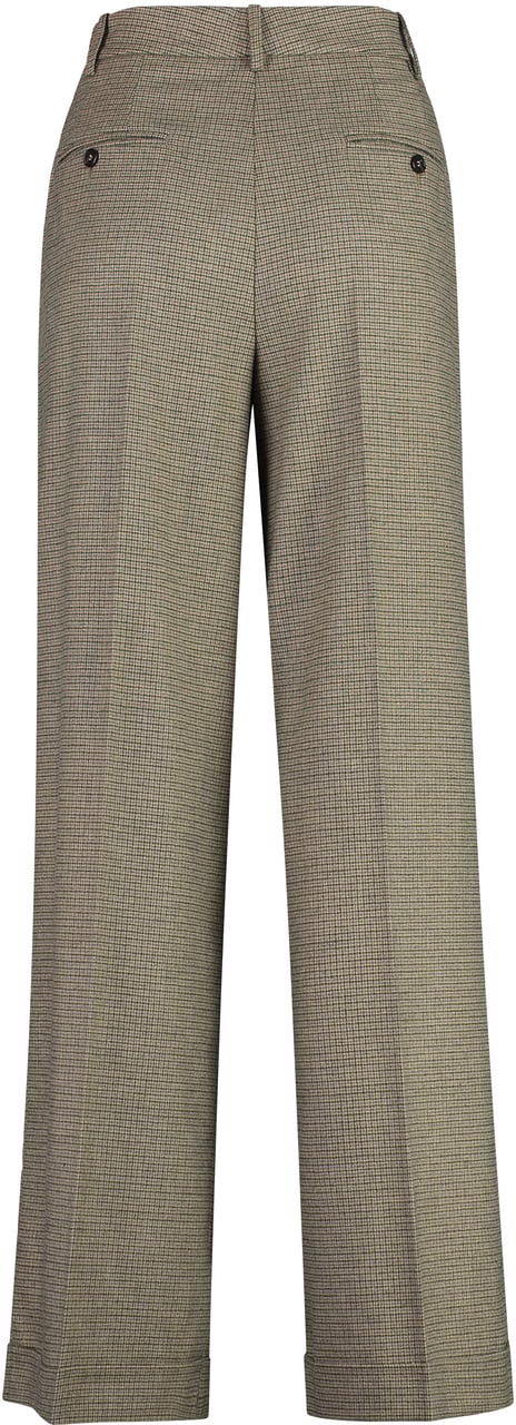 Pinko Vasetto Wide leg trousers Neutraal