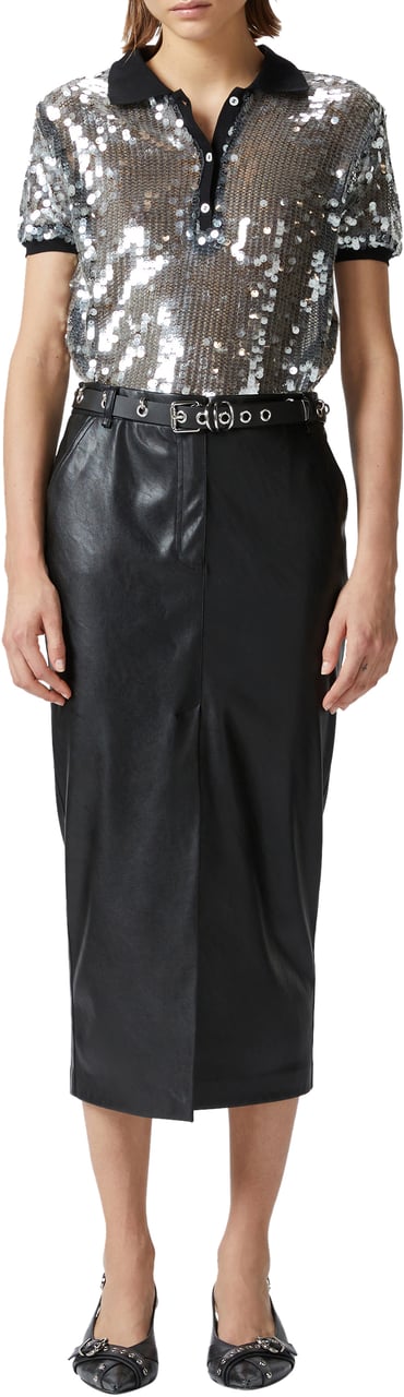Pinko Skirts Black Zwart